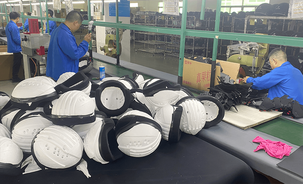 Helmets Bulk Production